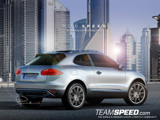 Illustration for article titled Renders of what the 2014 Porsche Macan 3-door might look like.